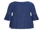 Pleat Lace Tunic image number null