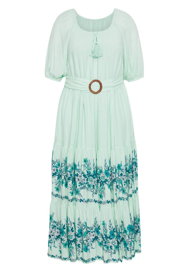 Angel Tiered Maxi Dress image number 2