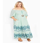 Angel Tiered Maxi Dress image number null