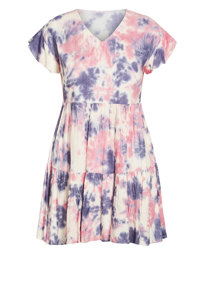 Tier Midi Dress image number null