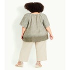 Medallion Border Peasant Top image number null