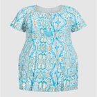 Avalon Crush Tassel Tie Ruffle Tunic image number null