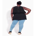 Hallie Halter Cold Shoulder Top image number null