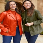 Leather Blazer image number null