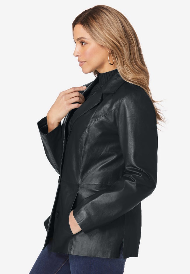 Leather Blazer image number 2