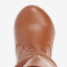 The Monica Wide Calf Leather Boot image number null
