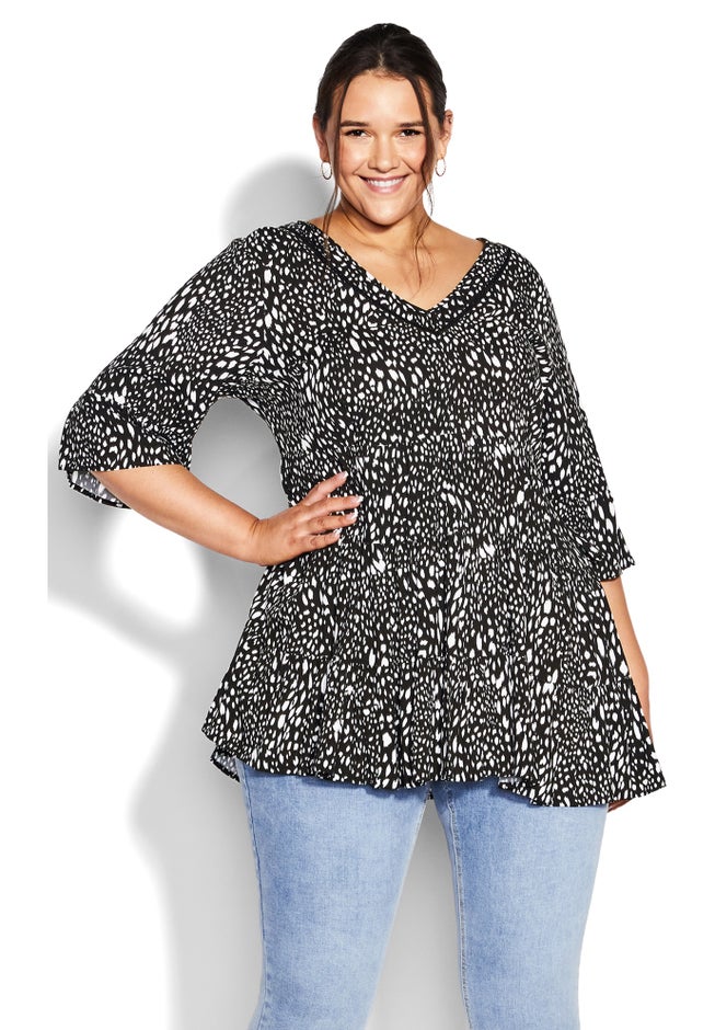 Lizzie Tiered Tunic image number null