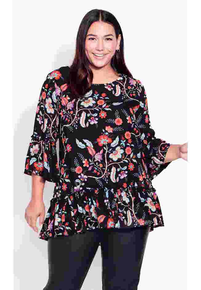 Estella Print Top image number 0