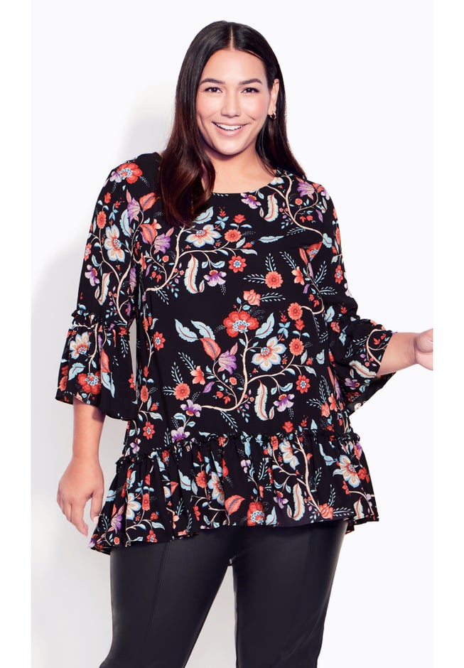 Estella Print Top image number null