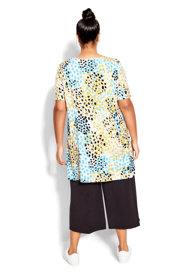 Keyla Foil Top image number 3