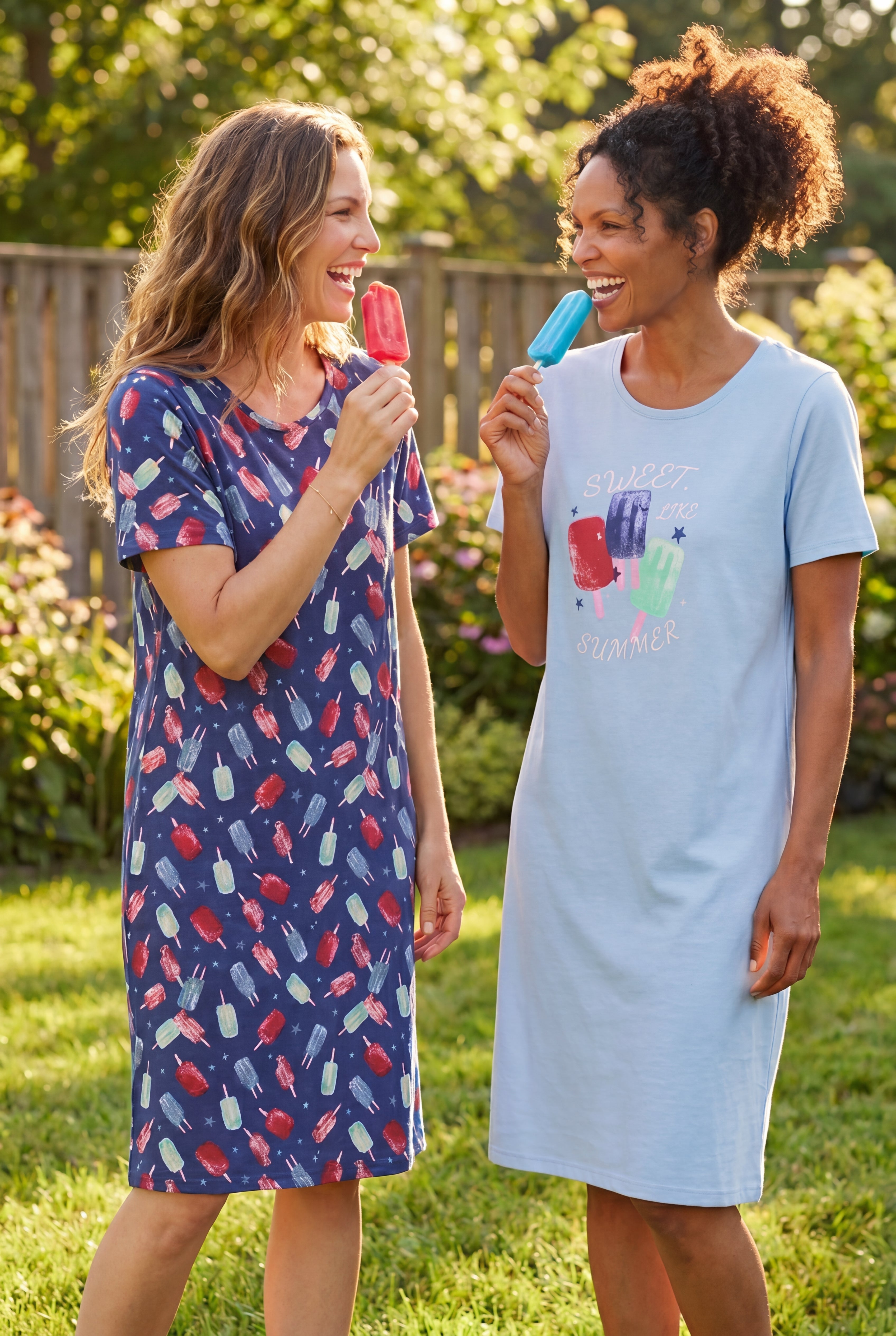 2-Pack Short-Sleeve Sleepshirt image number 5