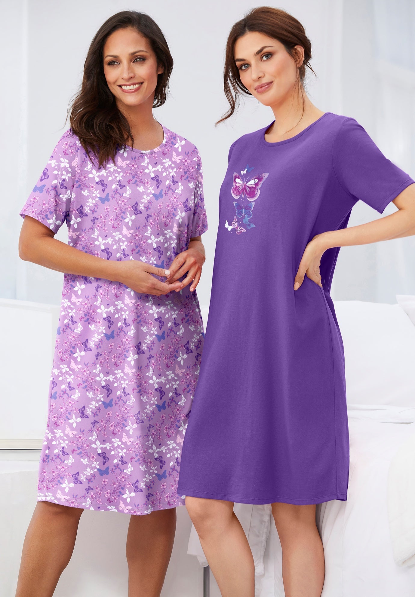 2-Pack Short-Sleeve Sleepshirt image number 5
