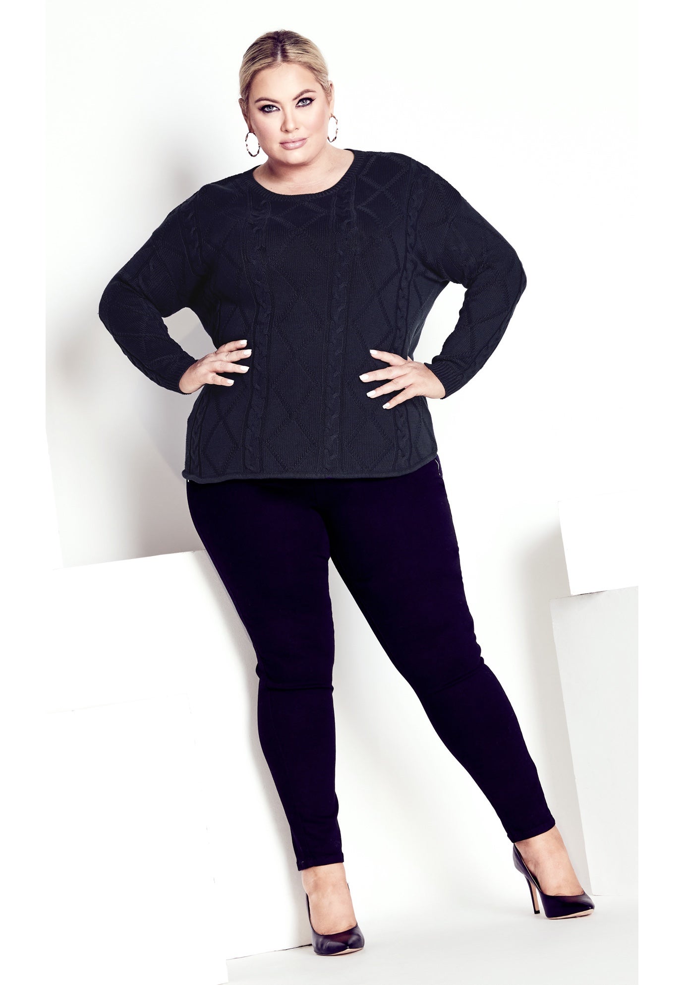 Carina Cable Sweater image number 1