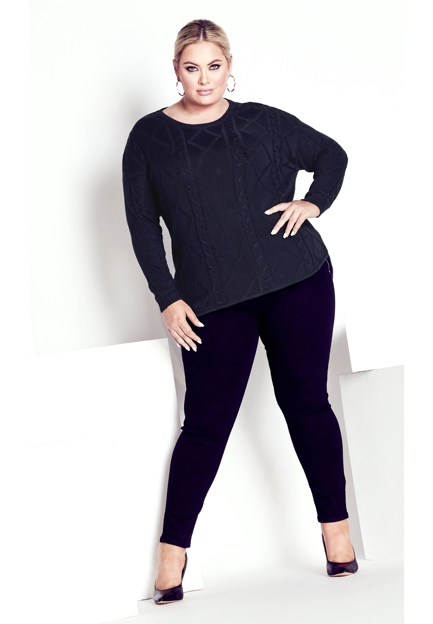 Carina Cable Sweater image number 2