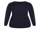 Carina Cable Sweater image number null