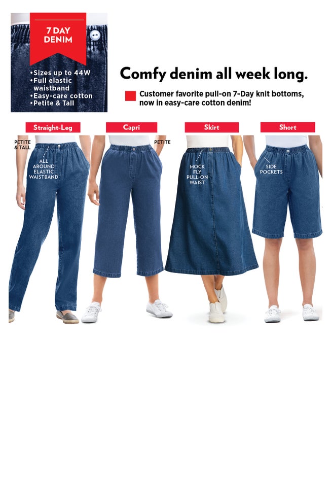 7-Day Straight-Leg Denim Jean image number null