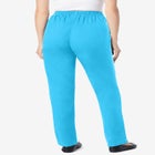 Straight-Leg All-Cotton Denim Pull-On 7-Day Elastic-Waist Jeans image number null