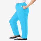 Straight-Leg All-Cotton Denim Pull-On 7-Day Elastic-Waist Jeans image number null