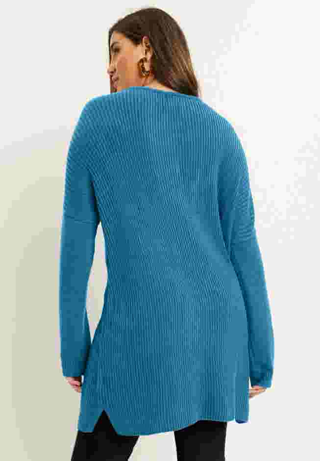 Touch of Cashmere Boatneck Sweater image number 1