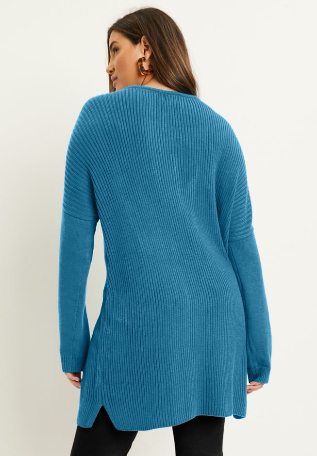 Touch of Cashmere Boatneck Sweater image number null