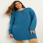Touch of Cashmere Boatneck Sweater image number null