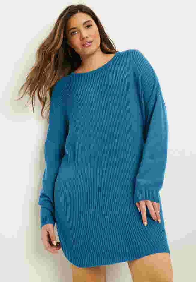 Touch of Cashmere Boatneck Sweater image number 4