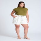 Triangle Studded Buckle Belt image number null