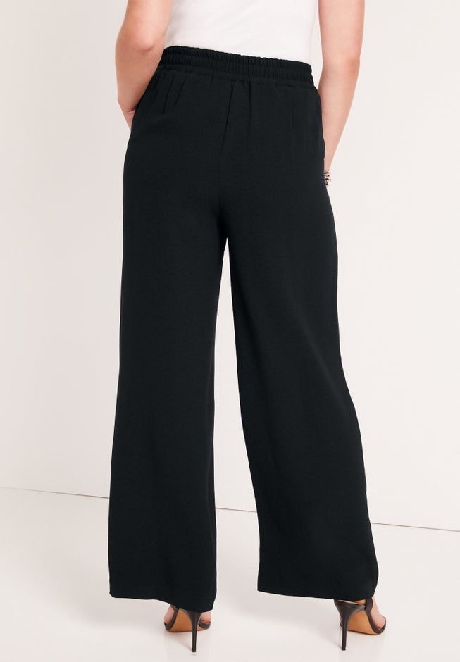 June Fit Wide-Leg Corner Office Pants image number null