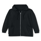 Zip Front Tunic Hoodie Jacket image number null