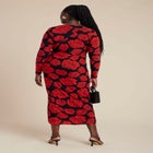 Shoulder Detail Mesh Dress image number null