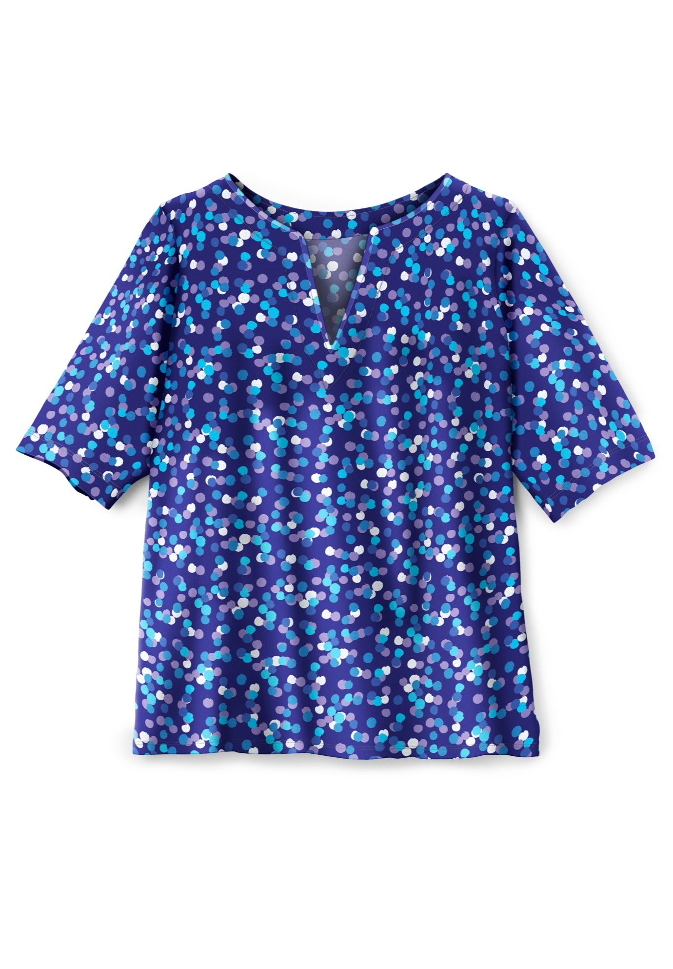 Three-Quarter Sleeve Swim Tee image number 3