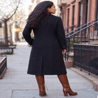 Full Length Wool Blend Coat image number 2