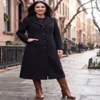 Full Length Wool Blend Coat image number 0