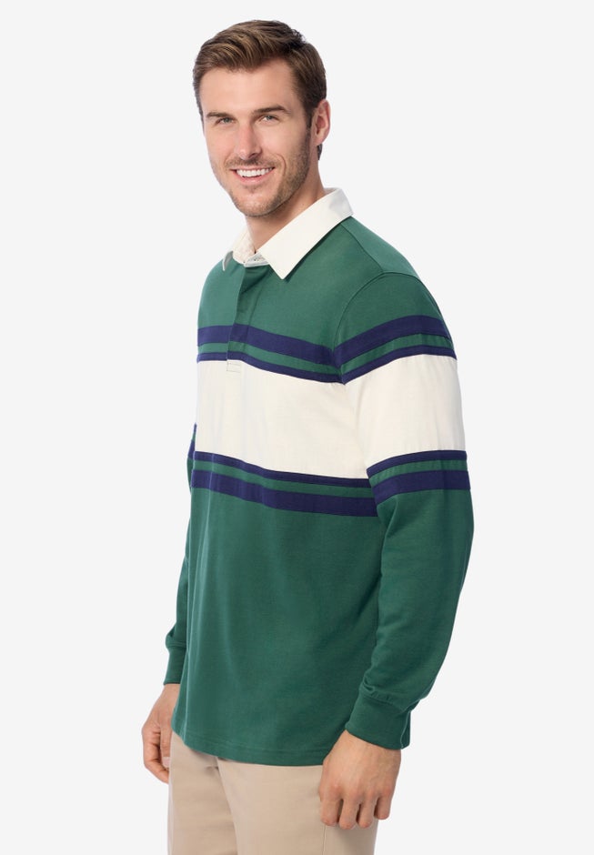 Long-Sleeve Rugby Polo image number 2