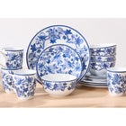 Goodale Vintage Blue 16-Pc. Stoneware Dinnerware Set image number null