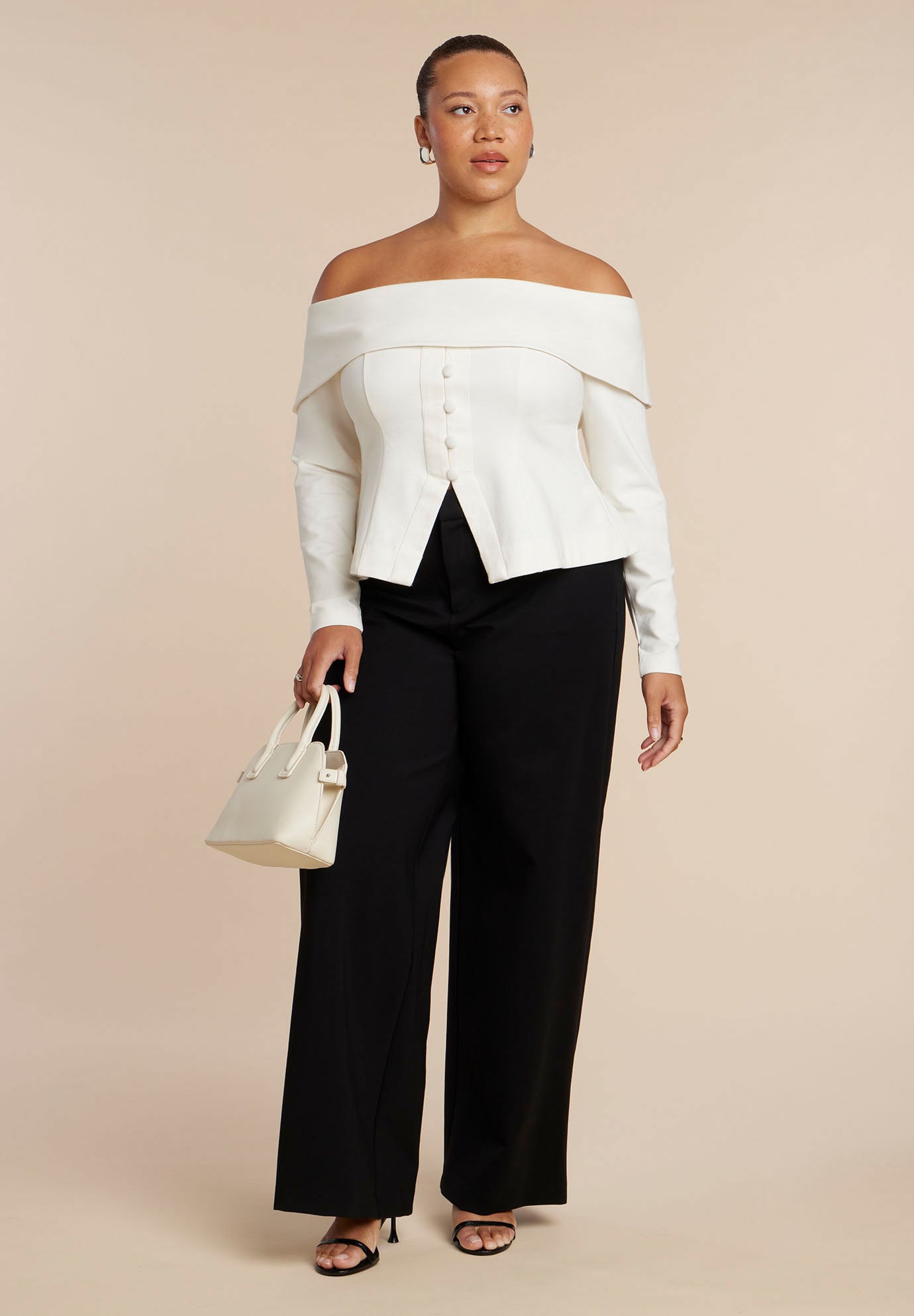 Fold Over Top With Front Button Detail image number 2