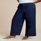 Sailor Gold Button Comfort Stretch Trouser Jean image number null
