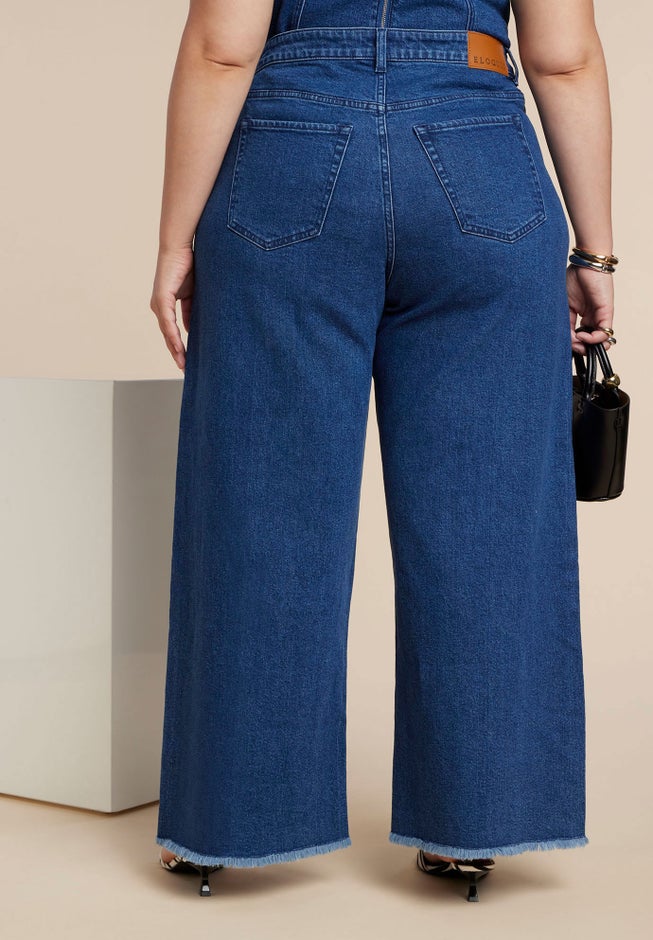 Wide Leg Comfort Stretch Jean image number 2