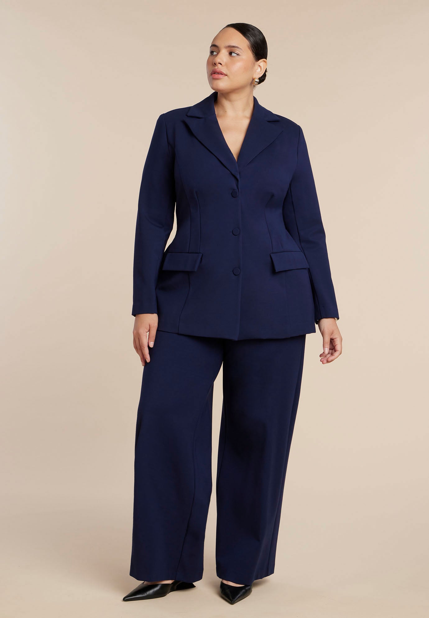The Ultimate Stretch Nipped Waist Blazer image number 2