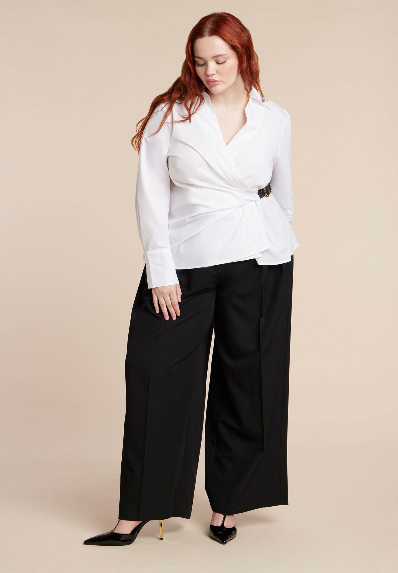 Belted Button Up Shirt image number 3