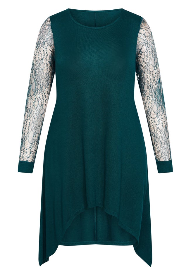 Lacey Sleeve Tunic image number 2