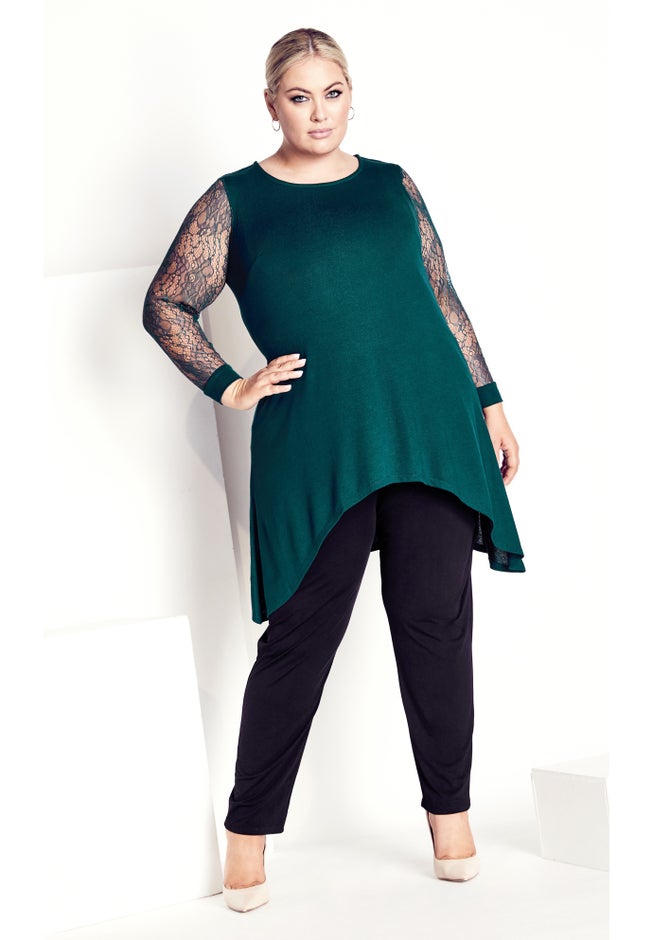 Lacey Sleeve Tunic image number 0