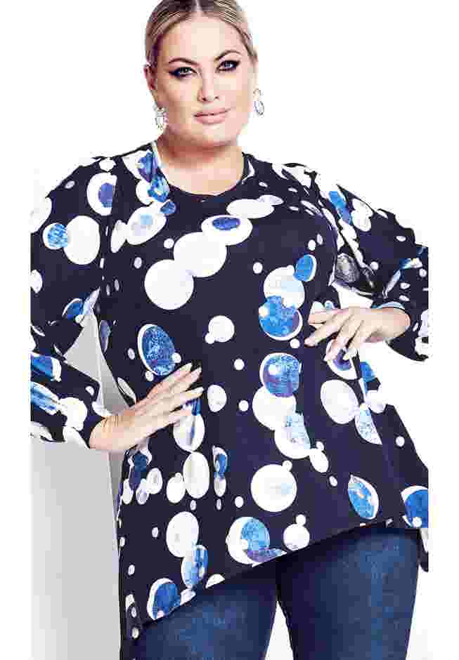 Noelle Foil Tunic image number 0