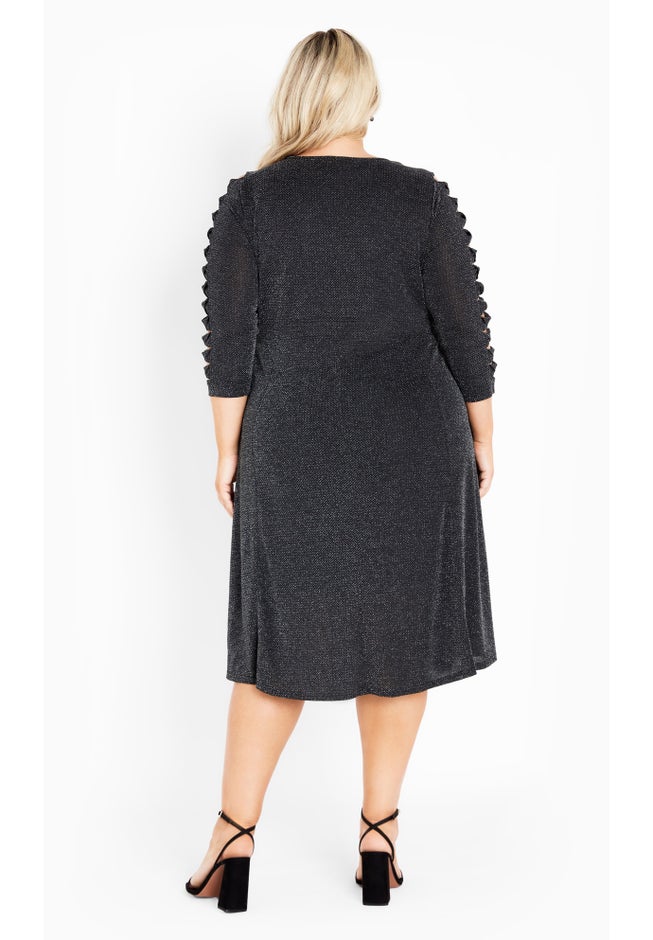 Glam Sleeve Dress image number null