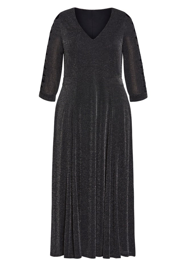 Glam Sleeve Dress image number null