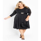 Glam Sleeve Dress image number null