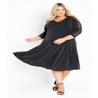 Glam Sleeve Dress image number null