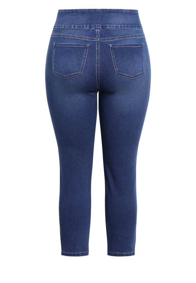 Jada Pull On Jean image number 4