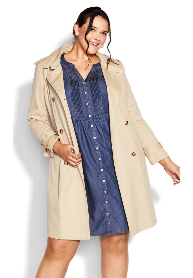 Mae Pintuck Shirtdress image number 5