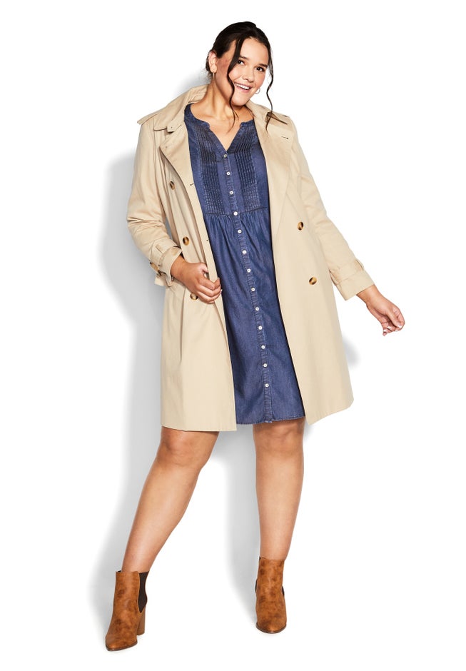 Mae Pintuck Shirtdress image number 6